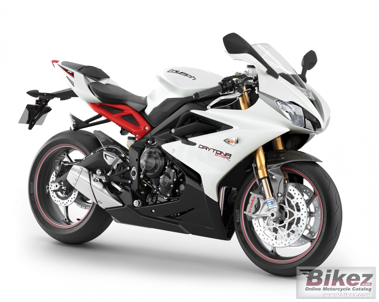 Big Triumph daytona 675 r picture and wallpaper from Bikez.com